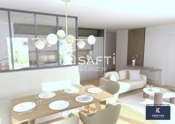 CHATEAUGIRON hyper centre, T4 neuf 90m2, terrasse