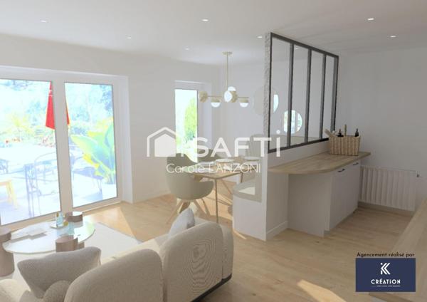 CHATEAUGIRON hyper centre, T4 neuf 90m2, terrasse