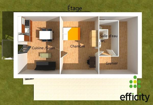 Maison 6 pièces - 76 m²