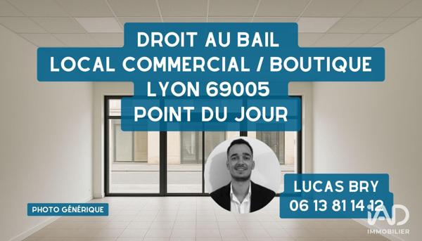 Droit au bail à vendre 116 m² Lyon 5