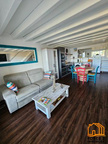 Charmant Duplex T3 Meublé avec Balcon et Vue sur le Courant – Mimizan Plage