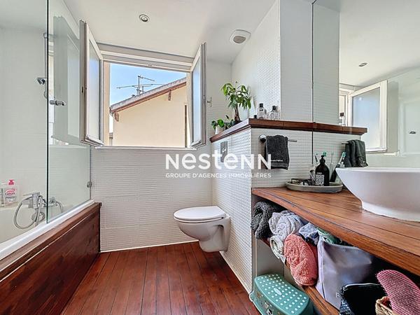 ISSY LES MOULINEAUX - QUARTIER LA FERME - Vente d'un appartement 3 pièces en duplex traversant en dernier étage