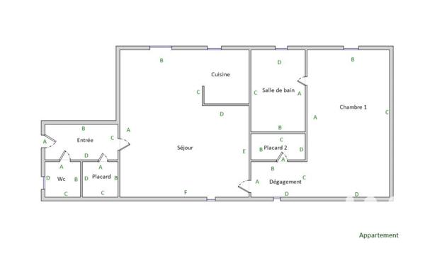 Appartement à vendre 2 pièces 41,9 m² Saint-Ouen-sur-Seine