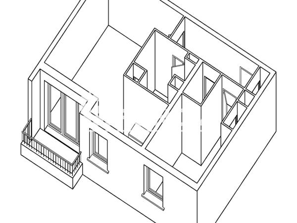 Location Appartement 2 pièces 47.99 m² - 68 RUE DE SAINTE HELENE Saint-andre-lez-lille 59350