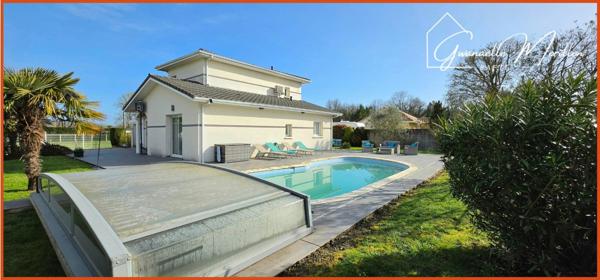Belle contemporaine, 4 chambres, garage, piscine