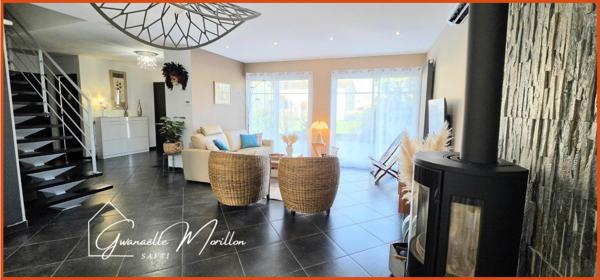 Belle contemporaine, 4 chambres, garage, piscine