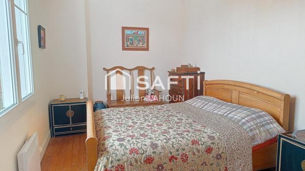 Maison de ville 4 chambres, garage et jardin