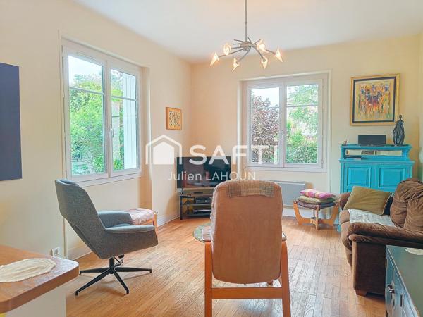 Maison de ville 4 chambres, garage et jardin