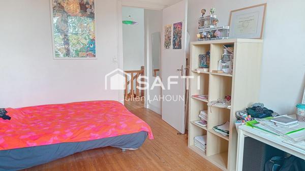 Maison de ville 4 chambres, garage et jardin