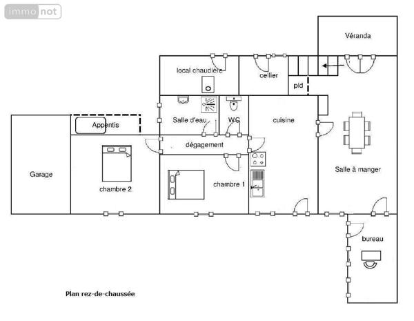 Maison individuelle à vendre à Autheuil dans l'Eure-et-Loir (28220), ref : JS/932
