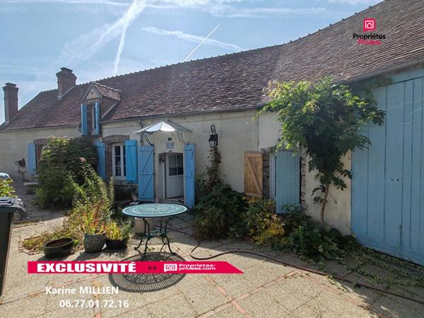 SENONCHES 28250 Maison individuelle rénovée - 2 chambres - Cave - Garage - Jardin - 159 000  HAI