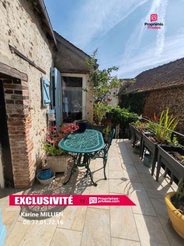 SENONCHES 28250 Maison individuelle rénovée - 2 chambres - Cave - Garage - Jardin - 159 000  HAI