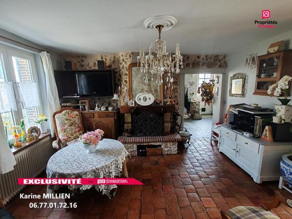 SENONCHES 28250 Maison individuelle rénovée - 2 chambres - Cave - Garage - Jardin - 159 000  HAI