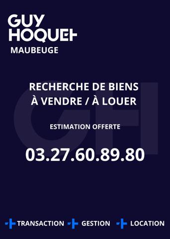 À vendre : Appartement spacieux de 4 pièces à Rousies