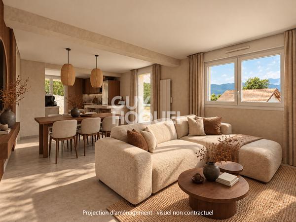 Maison familiale au calme - Face à la nature Secteur résidentiel - Grésy-sur-Aix