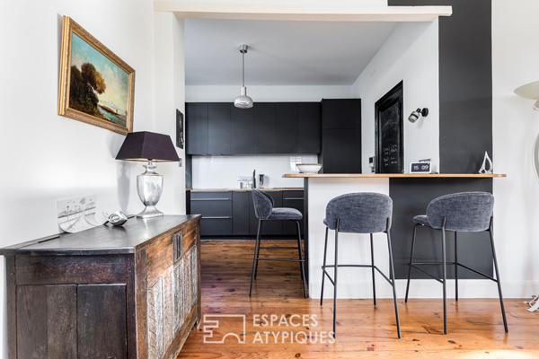 Maison année 30 rénovée jardin et piscine à Toulouse