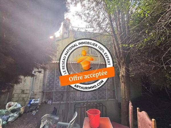 Vente                                                      Maison de ville
                        
                     3 pièces                                         à Tergnier