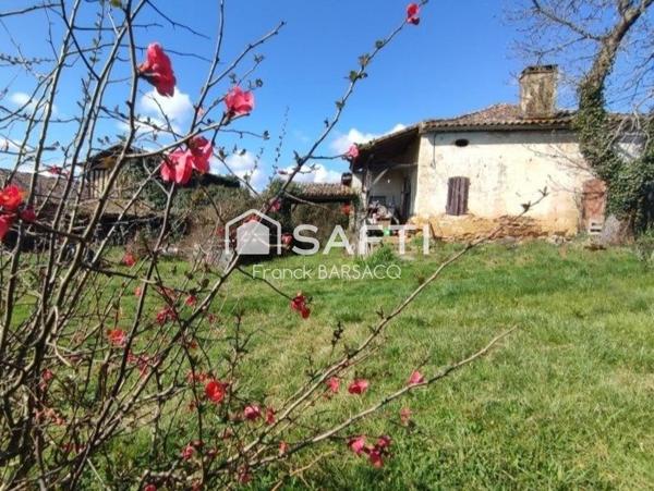 FERME A RESTAURER EN CAMPAGNE AVEC 2,5 hectares