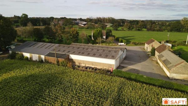 Locals d'activités de 1000m² sur 6675m² terrain