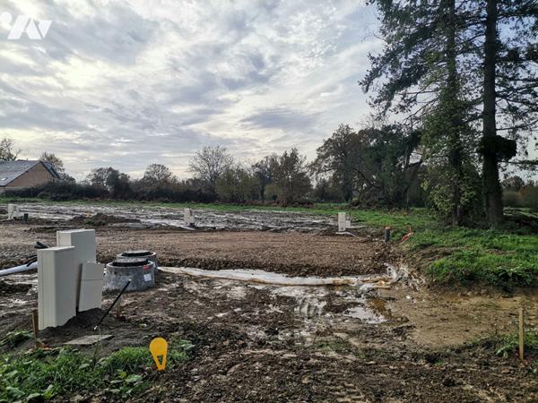 Co-EXCLUSIVITE - GEVEZE,  Rue de Rennes, en lotissement reste 6 terrains à bâtir de 311m² à 447 m²