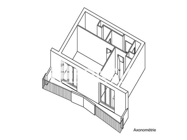 Location Studio 31.2 m² - LES POMMIERS Vallauris 06220