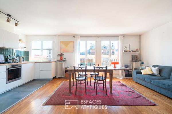 Appartement au pied du canal de l’Ourcq