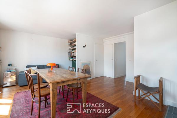 Appartement au pied du canal de l’Ourcq