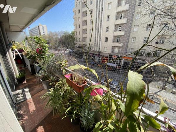 Appartement T2, 57 m² avec balcon 