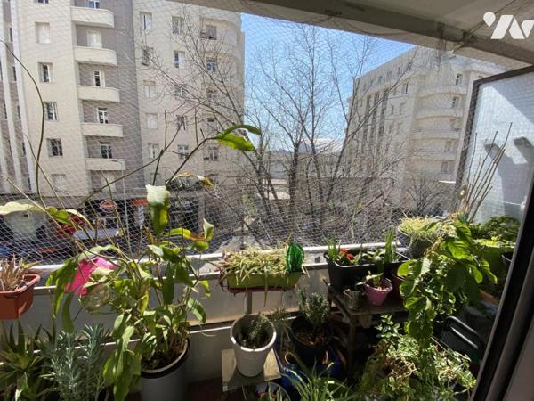 Appartement T2, 57 m² avec balcon 