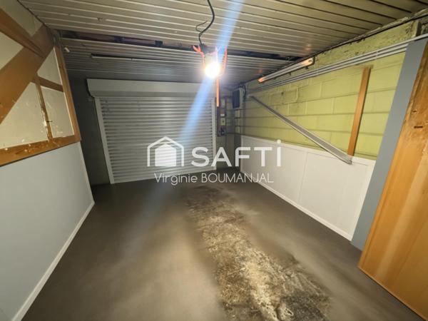 Maison de 114m2 environ 2 chambres, un bureau et un garage