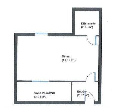 03200 VICHY --STUDIO- F1 BIS MEUBLÉ QUARTIER OPERA