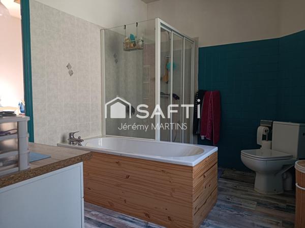 Maison située sur les hauteurs