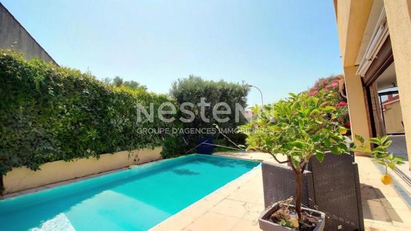 Maison Marignane de type 4 d'environ 138m² sur une parcelle de 440m² avec piscine et garage