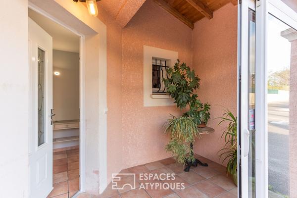 Maison familiale contemporaine avec piscine et studio indépendant