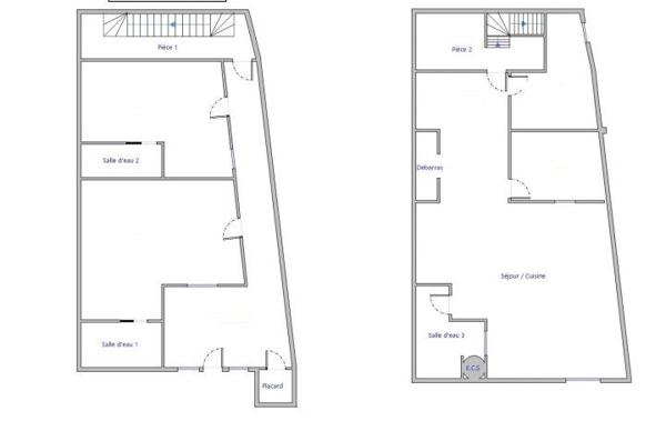 Vente Maison HABITATION & LOCAL rénové(e) Saint-jean-de-vedas   