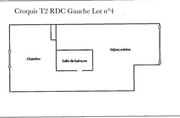 BORDEAUX/Quartier St SEURIN/ a vendre T2 Lumineux