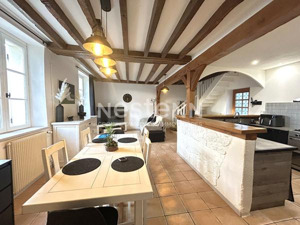 MAISON 3 CHAMBRES SANS TRAVAUX AVEC JARDIN ET DÉPENDANCES PLEIN CENTRE CHABRIS (INDRE 36)