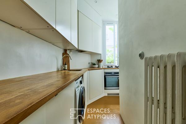 Haussmannien dans voie privée – Quartier Trudaine-Maubeuge