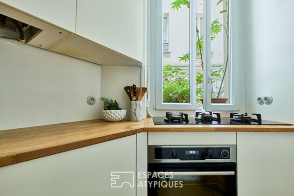 Haussmannien dans voie privée – Quartier Trudaine-Maubeuge