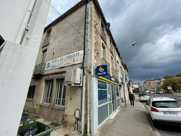 Limoux centre immeuble de 6 lots