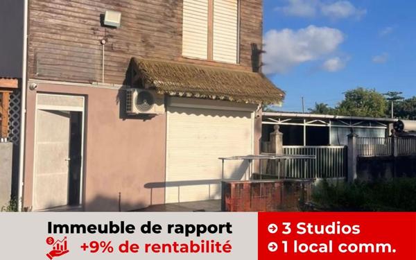Maison à vendre    3 pièces • 75,60 m2 Les Abymes