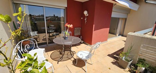 Appartement dernier étage de 84m2 avec terrasse et garage