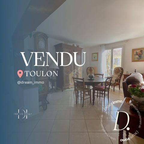À Vendre – Spacieux 2/3 pièces de 69 m² – Quartier Vert Coteau, Toulon