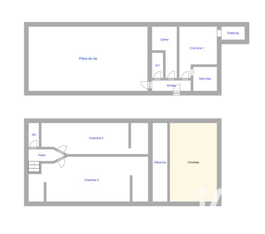 Maison à vendre 5 pièces 93,71 m² Bellevigny