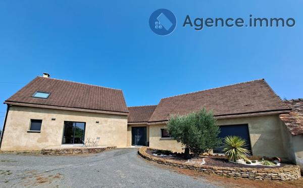 À vendre - Maison plain-pied, 6 pièces située à Écommoy (72220)