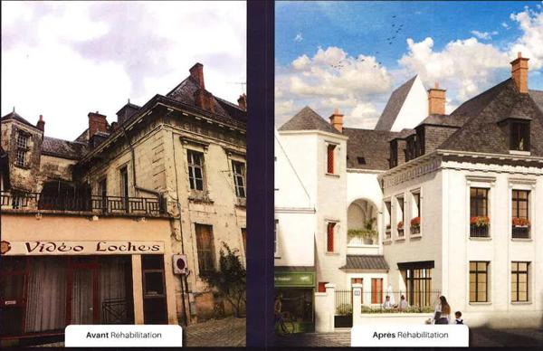 Appartement à vendre |  Loches |  3 pièces | 54 m²