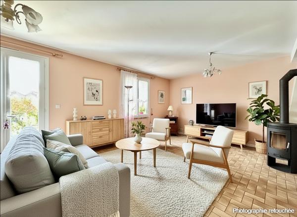 Maison Le Mans quartier Le Villaret, 3 chambres, sous sol  total et garage