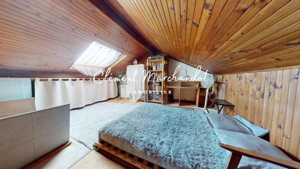 Appartement 4 pièces avec combles et cachet ancien