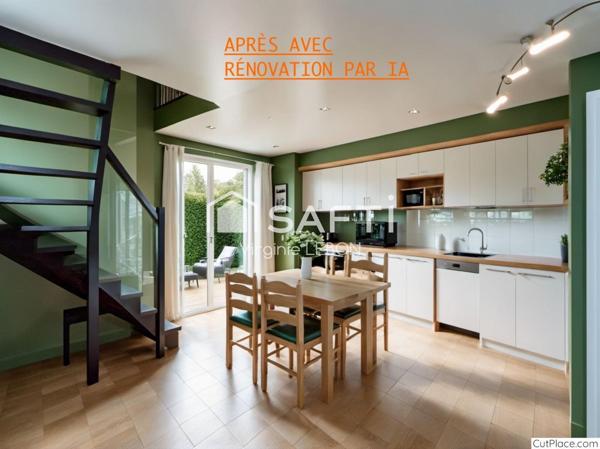 Maison dans petite copropriété, 2 pieces , idéal pour location saisonnière