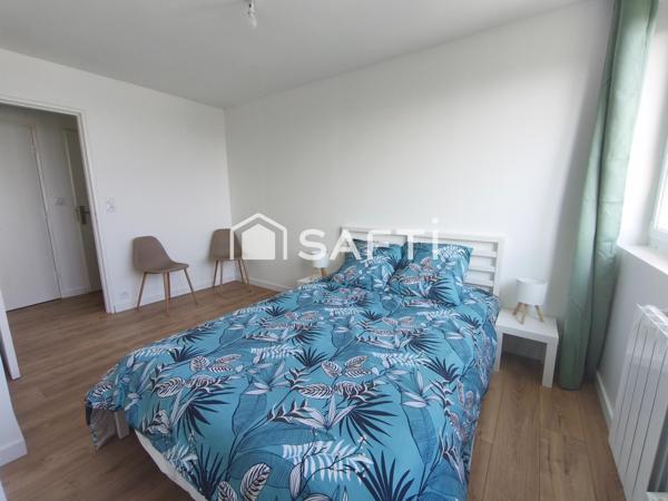 Appartement T2 entièrement rénové avec garage